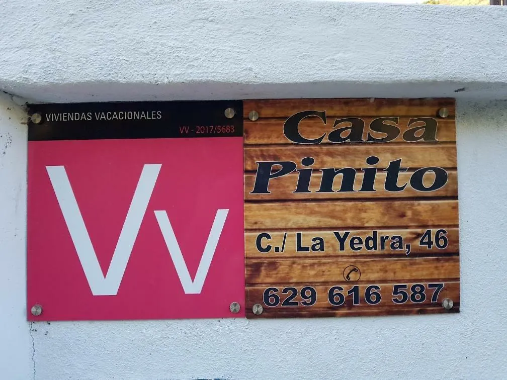 Сasa de vacaciones Casas Pinito Villa Vega de San Mateo
